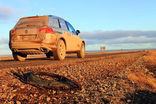 Volkswagen Touareg przejechał dwie Ameryki w 11 dni