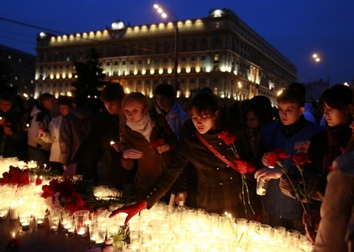 Wydarzenia 2010: Moskwa po zamachach w metrze, fot. AFP