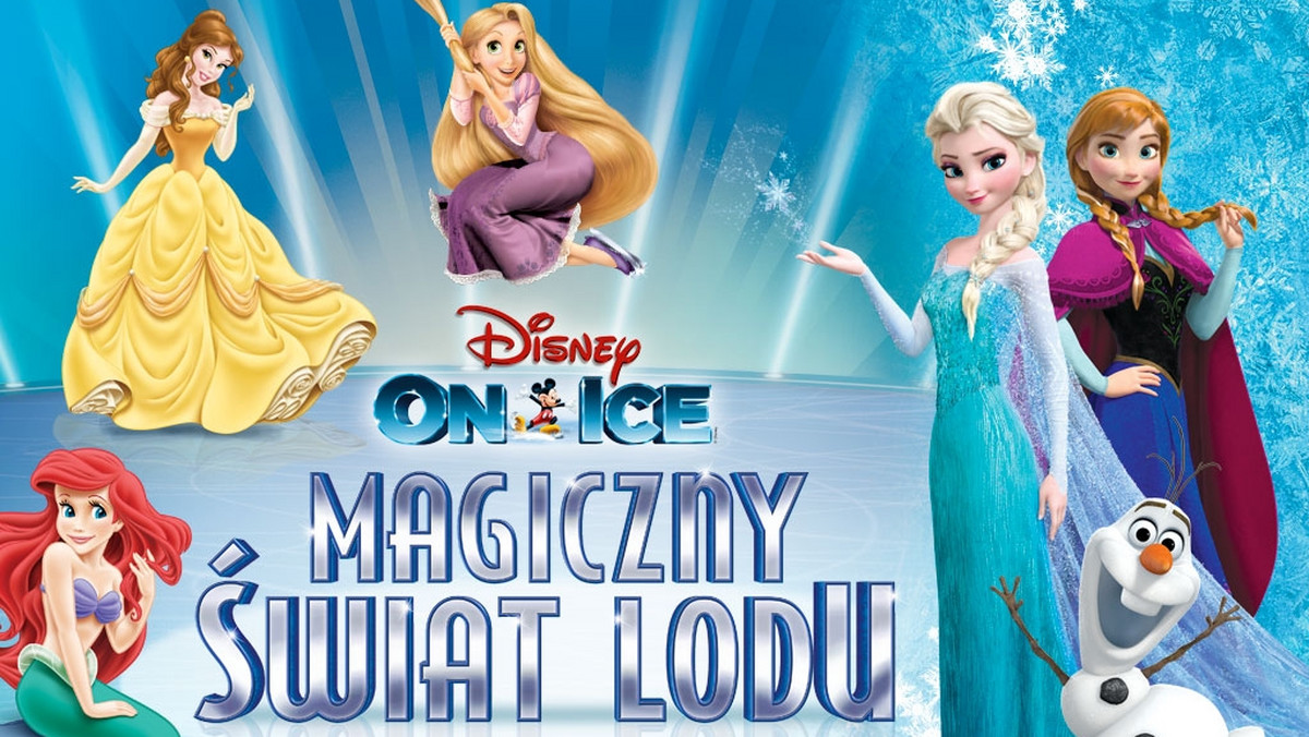 Nowe przedstawienie - Disney On Ice: Magiczny Świat Lodu - pojawi się aż w czterech miastach: Krakowie (14-16 listopada), Łodzi (18-19 listopada), Gdańsku (21-23 listopada), oraz Warszawie (27-30 listopada). Bilety już w sprzedaży. W rolach głównych: Anna i Elsa, bohaterki animowanego filmu "Kraina lodu".