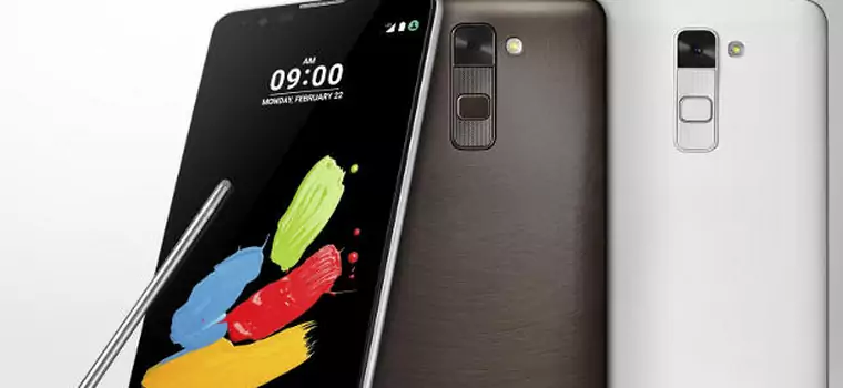 LG Stylus 2 z 5,7" ekranem, rysikiem i wsparciem dla DAB+ w Polsce