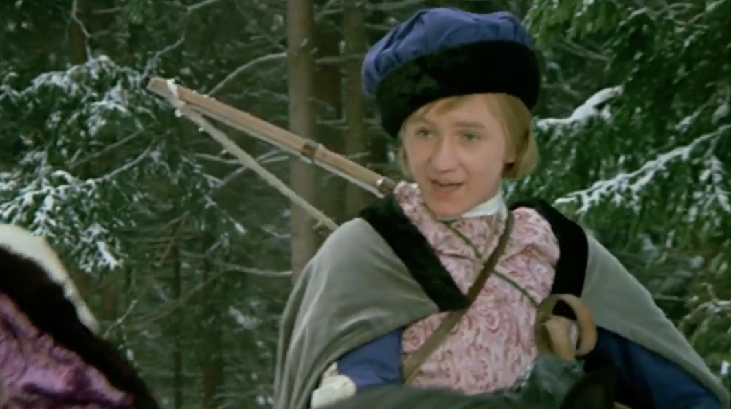 Vítězslav Jandák vo filme Tři oříšky pro Popelku.