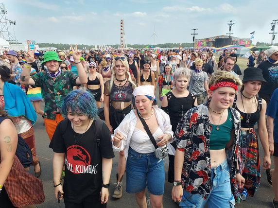 Marsz Równości na Pol'and'Rock Festivalu