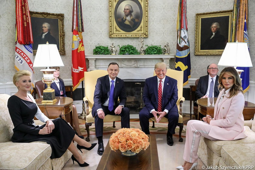 Wizyta pary prezydenckiej w Białym Domu