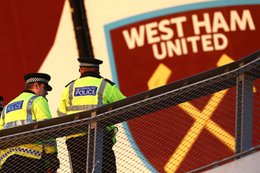 Police have issued a warning to West Ham United supporters after a fan called 999 to report the team's poor performance