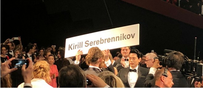 Ekipa filmu "Lato" Kiryła Serebrennikowa w Cannes