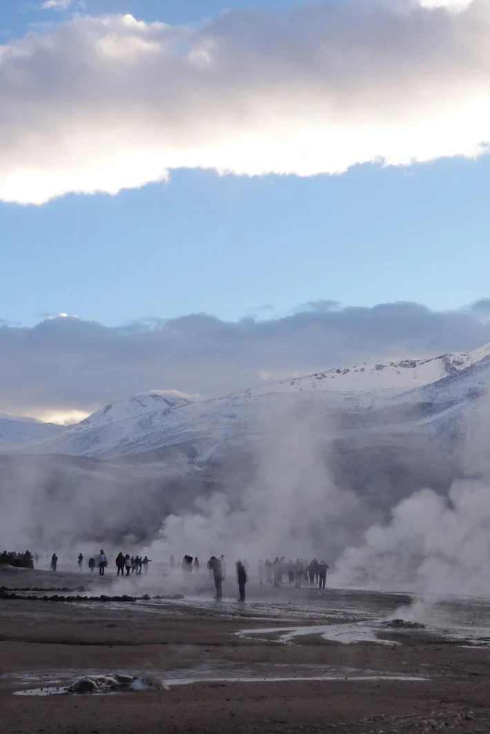 Gejzery na Atacamie