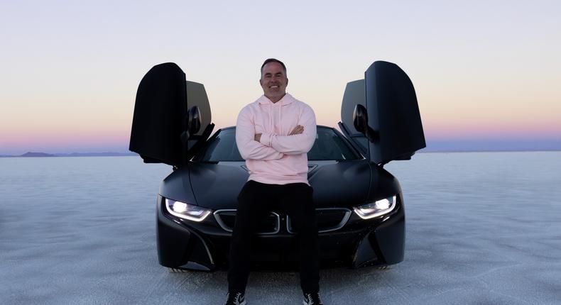 Alex Lawrence, CEO and cofounder of the EVAuto dealership in Utah.Alex Lawrence
