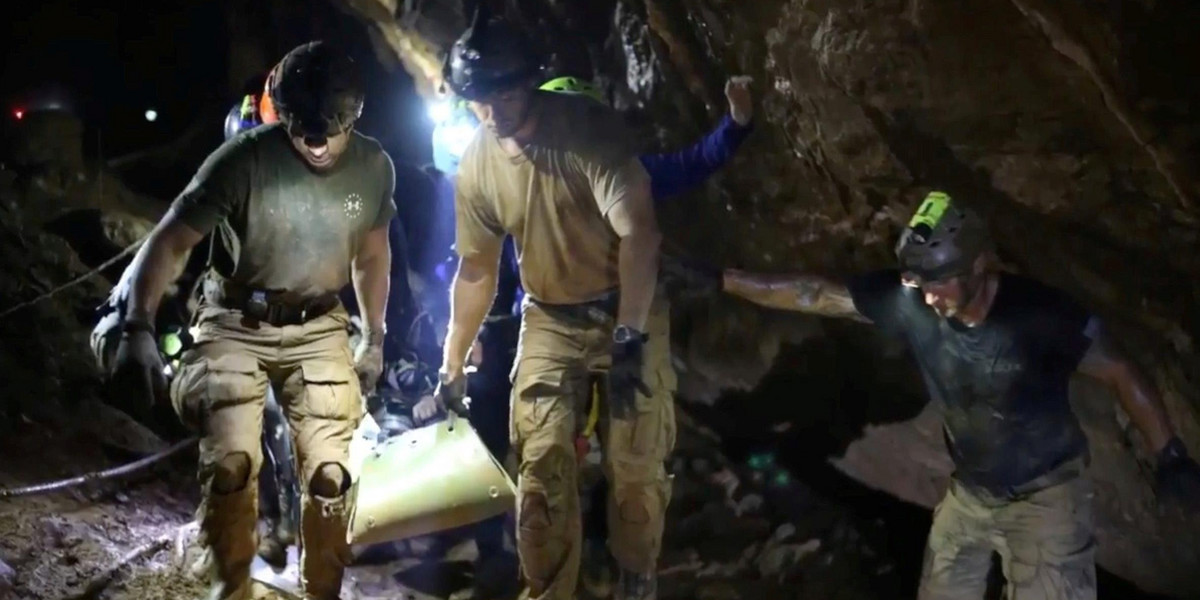 Akcja ratunkowa w tajlandzkiej jaskini