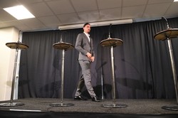 Pomnik Zlatana Ibrahimovica odsłonięty przed stadionem Malmoe FF