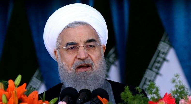 President Hassan Rouhani faces a tough battle for re-election on May 19 as conservative opponents attack his failure to revive Iran's stagnant economy