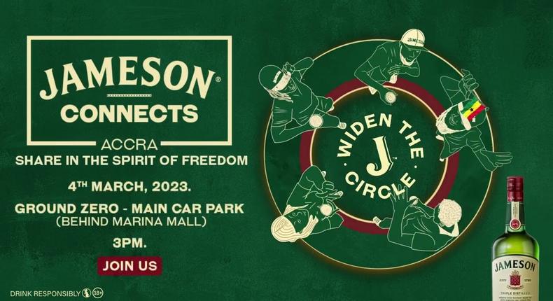 Jameson Connects 2023: 6 reasons to attend the ultimate celebration of freedom and creativity