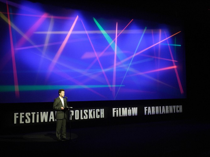 Dyrektor festiwalu Michał Chaciński