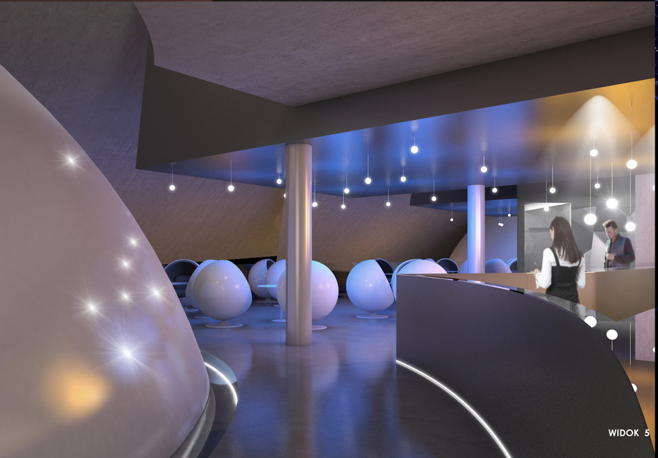 Tak będzie wyglądać planetarium w gdańskim Centrum Hewelianum