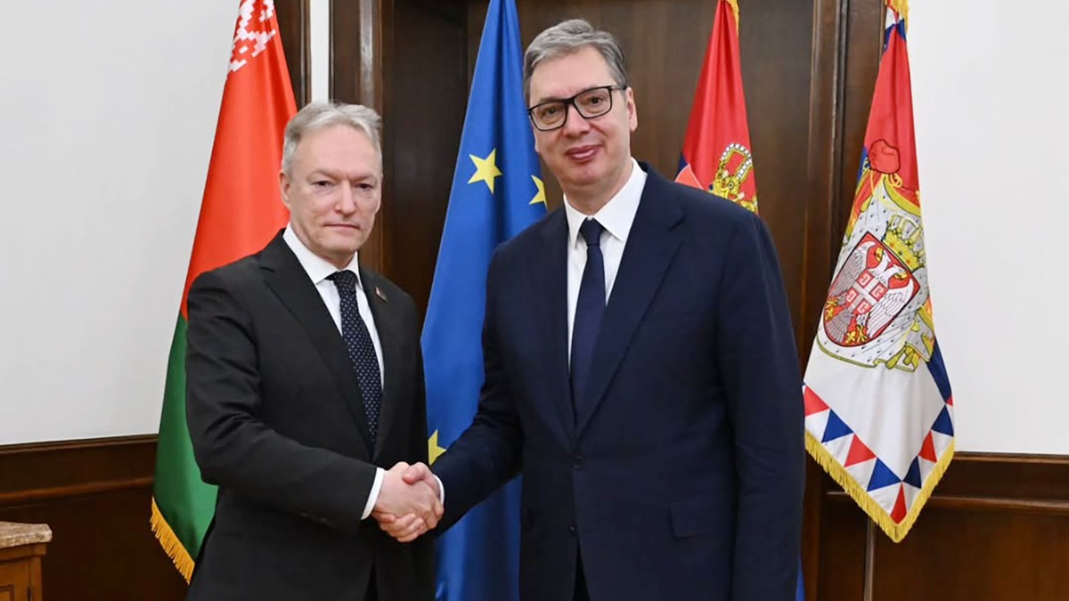 Aleksandar Vučić i  Sergej Malinovski