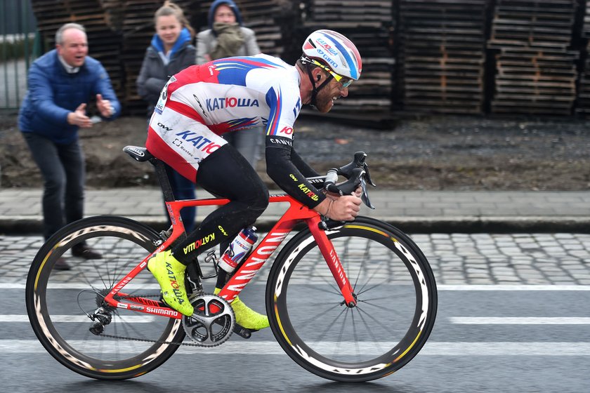 Luca Paolini zawieszony za wpadkę z kokainą na Tour de France