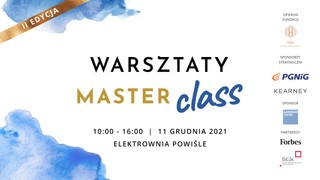II EDYCJA WARSZTATÓW MASTERCLASS OUR FUTURE FOUNDATION 2021