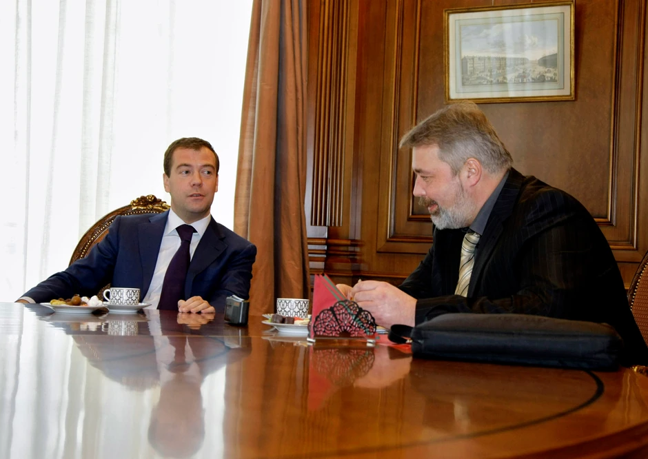 Muratov sa Medvedevom