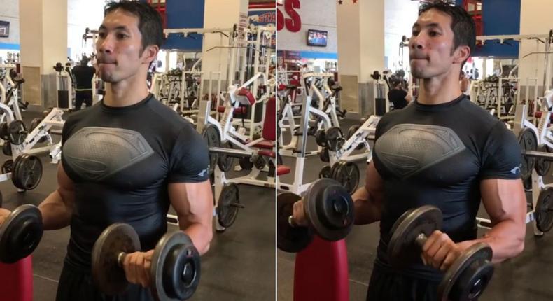 Get a better pump with this killer bicep finisher