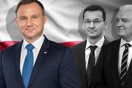 Partia pezydencka: Andrzej Duda, Mateusz  Morawiecki, Jarosław Gowin