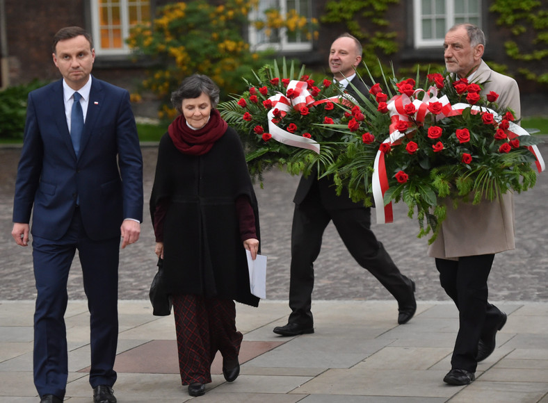 Andrzej Duda z rodzicami