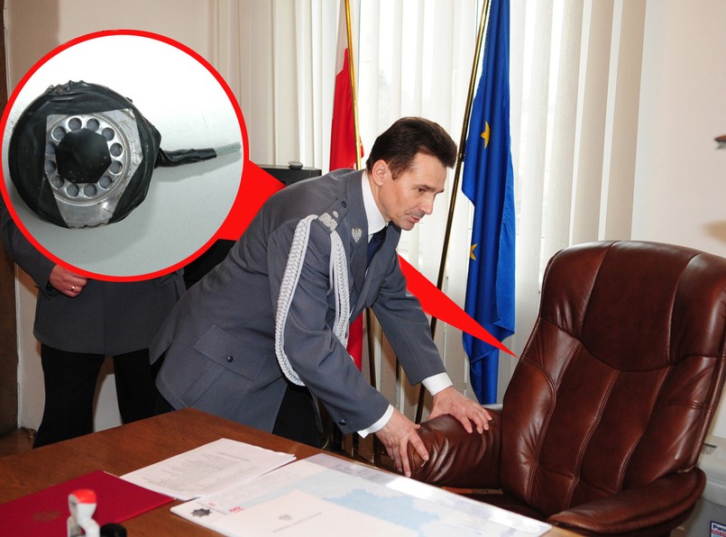 W gabinecie szefa policji znaleziono podsłuch