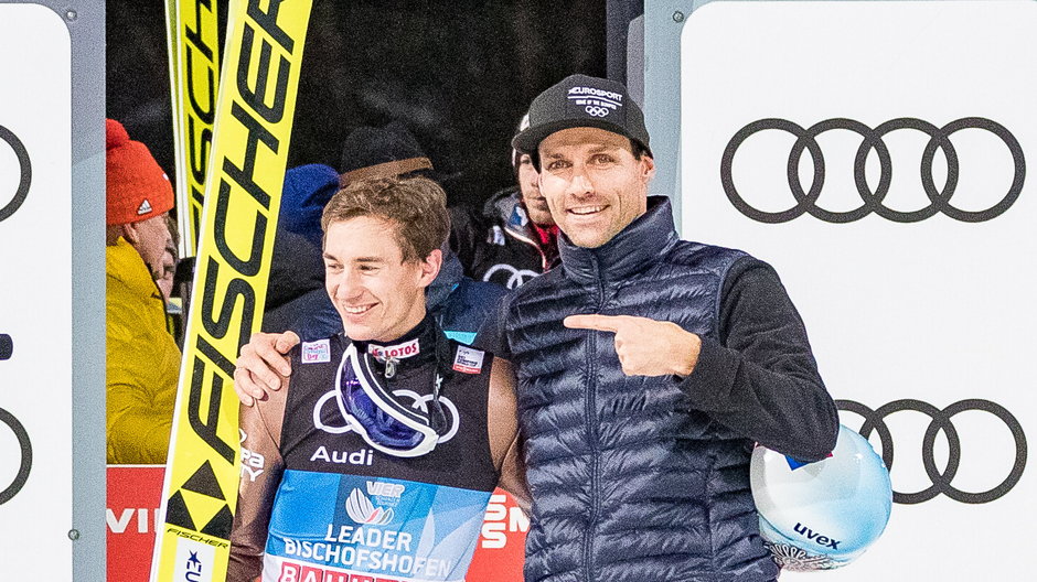 Kamil Stoch i Sven Hannawald 