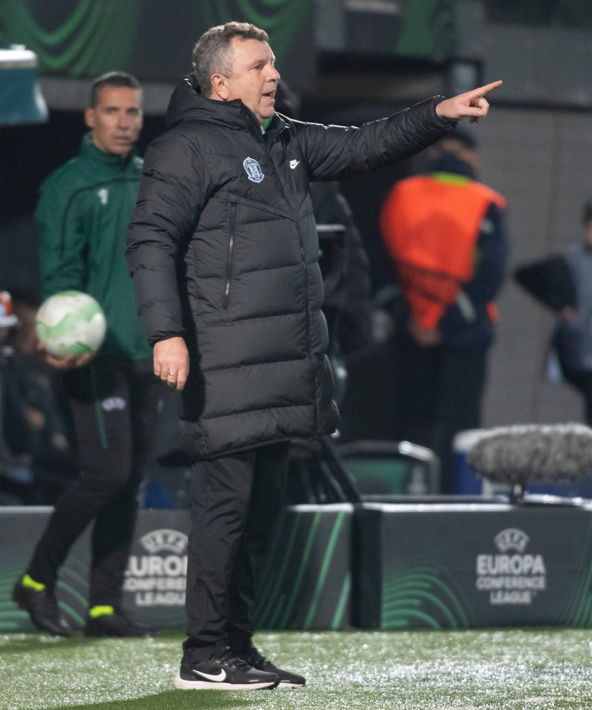Tréner Žalgirisu Vladimir Cheburin.