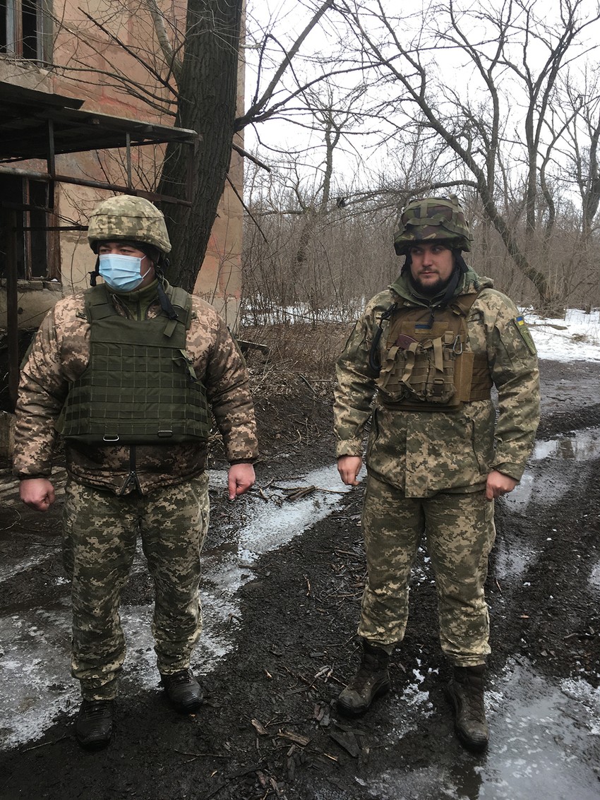 Ukrajinski vojnik i komandant odreda Zolote 4