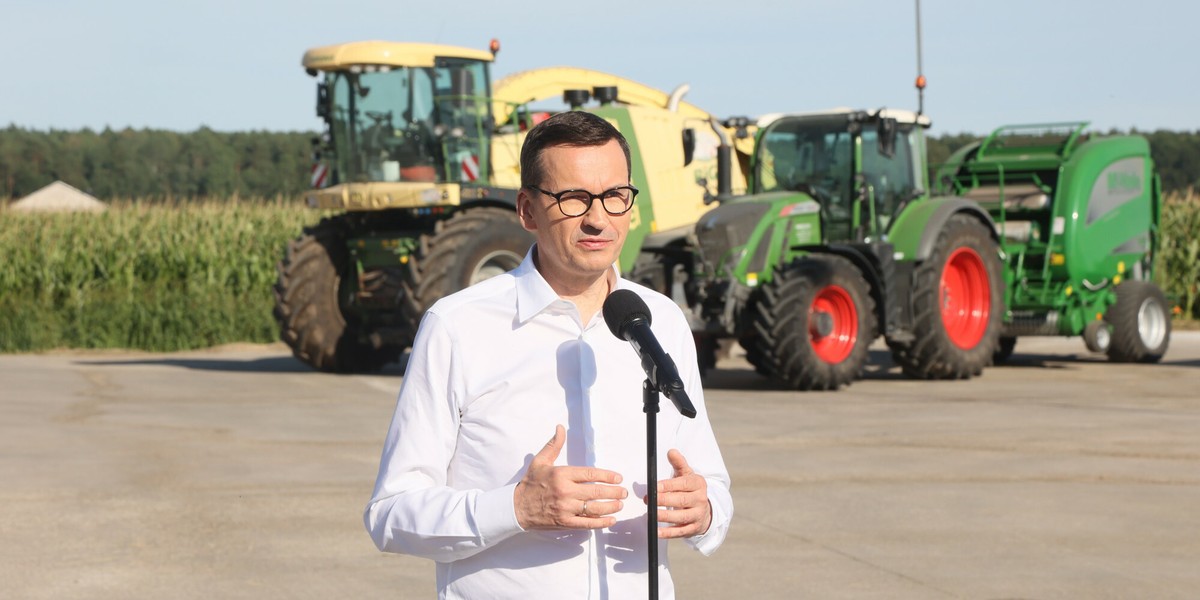 Premier Mateusz Morawiecki