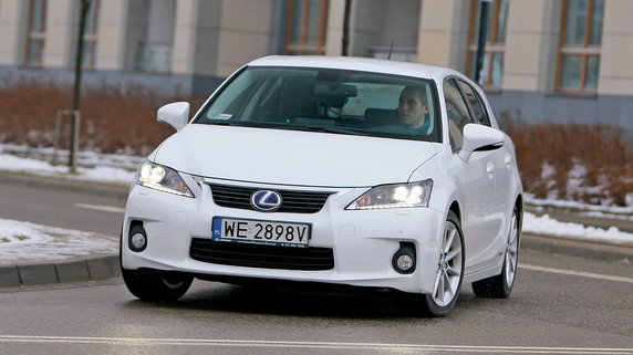Lexus CT (od 2010 r.) – 2011 r. za 38 500 zł