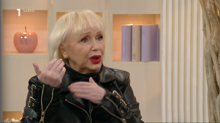Legendárna speváčka Marika Gombitová v relácii Dámsky klub. 