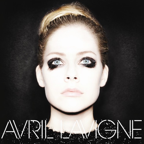 Avril Lavigne na okładce imiennego albumu