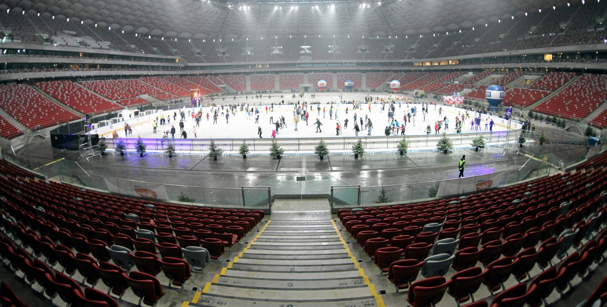 Lodowisko na Stadionie Narodowym
