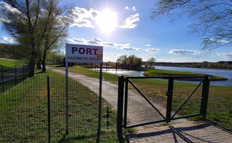 Port w Kazimierzu Dolnym