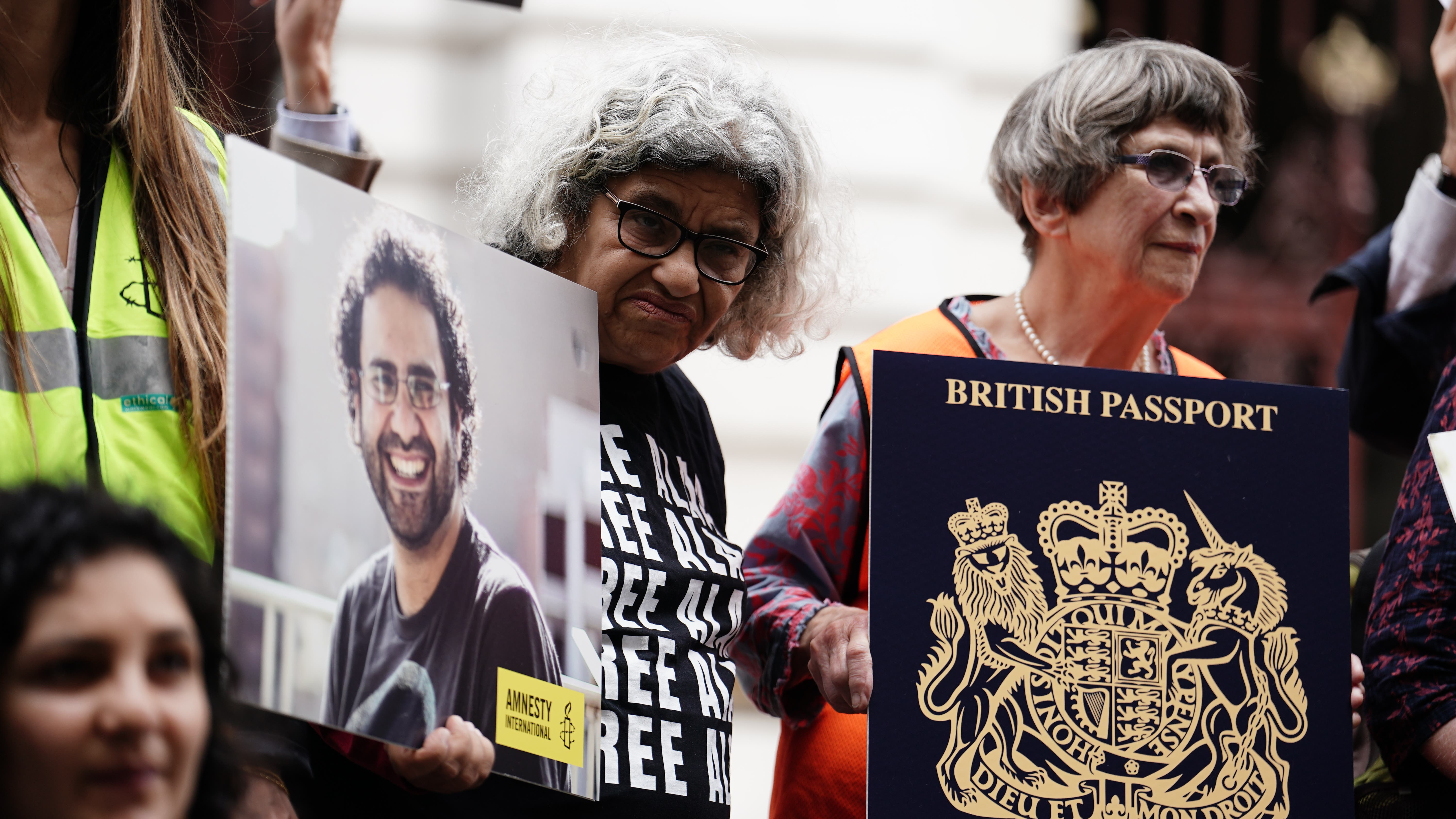 Tories demand deportation of activist days after Egypt release over old tweets