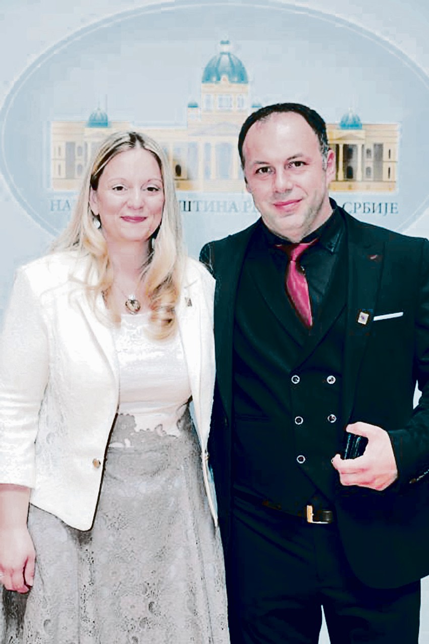 Milica Marčeta Kaninski i Slavko Karić