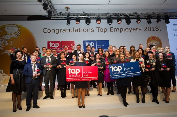 Top Employers Polska 2018: poznaliśmy 48 wyjątkowych pracodawców