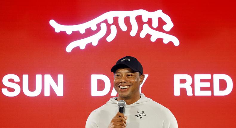 Tiger Woods announces new Sun Day Red partnership with TaylorMade.Kevork Djansezian/Getty Images