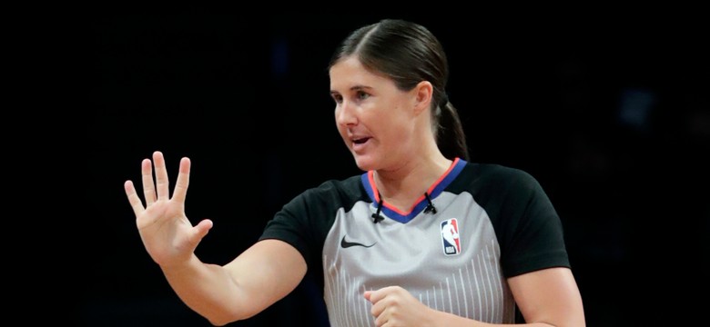 Obecny sezon NBA z rekordową liczbą kobiet sędziujących mecze