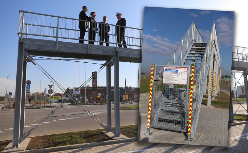 Rampa do odśnieżania naczepy