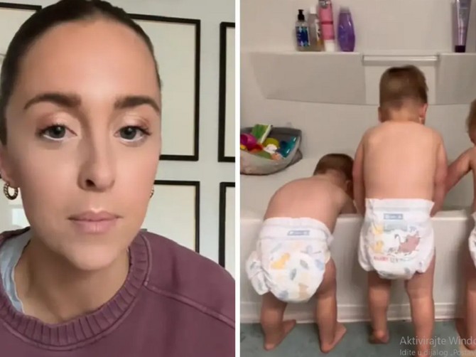 Mama trojki koje su kao preslikane otkrila kako razlikuje svoju decu