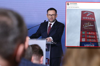 Daniel Obajtek kpi z cen paliw na Orlenie. "Miało być tak pięknie"