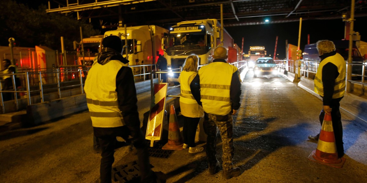 Dramat we Francji. Polak śmiertelnie potrącił 23-latka z ruchu "żółtych kamizelek"