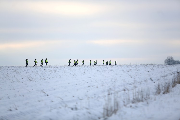 Poszukiwania zaginionych braci w okolicy miejscowości Zaliwie-Szpinki