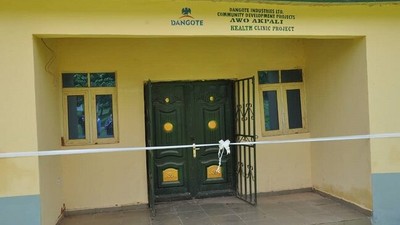 Dangote donates health, educational facilities to coal communities in Kogi. [kogireports]