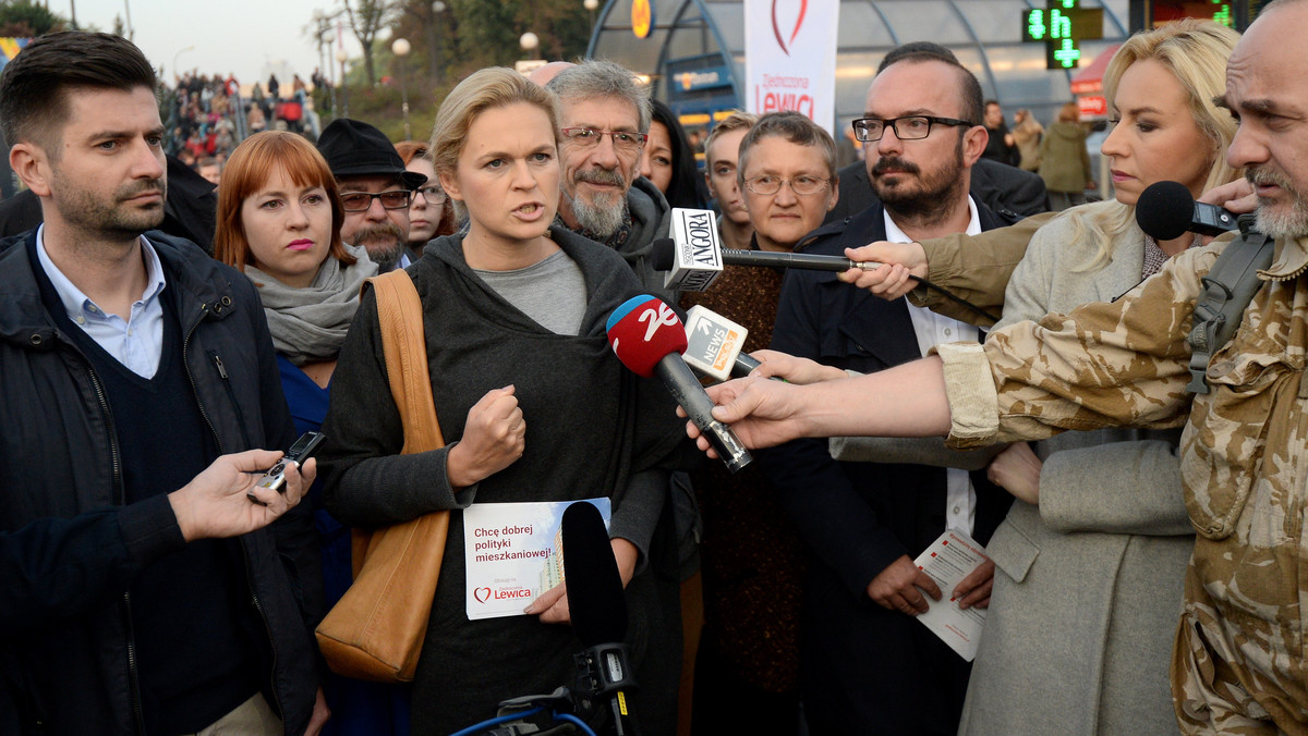 Koalicja Zjednoczonej Lewicy z PiS jest wykluczona – oświadczyła liderka ZL Barbara Nowacka. Ostatnie wypowiedzi przedstawicieli PiS, m.in. Antoniego Macierewicza, określiła jako zapowiedź nie demokracji, lecz "demokratury".