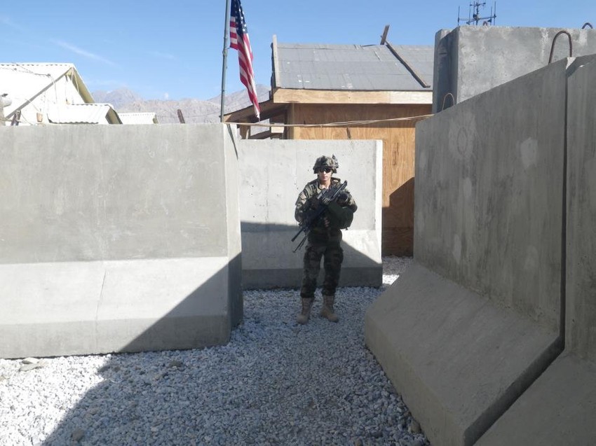 Goran Franjković u vojnoj bazi u Avganistanu