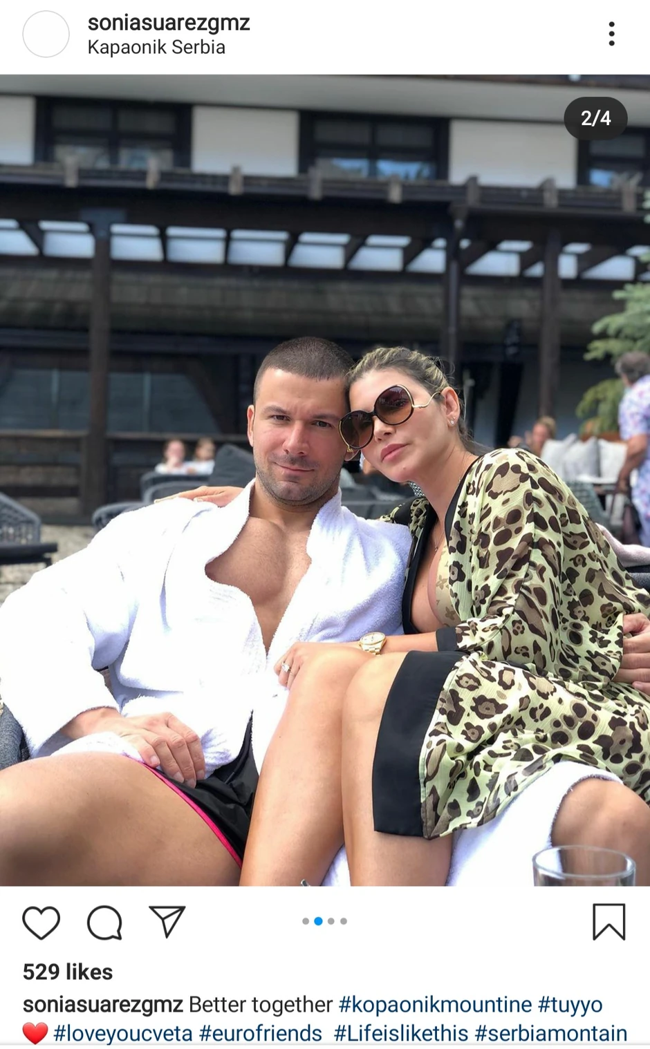 Strahinja Stojanović i Sonja Suarez Gomez