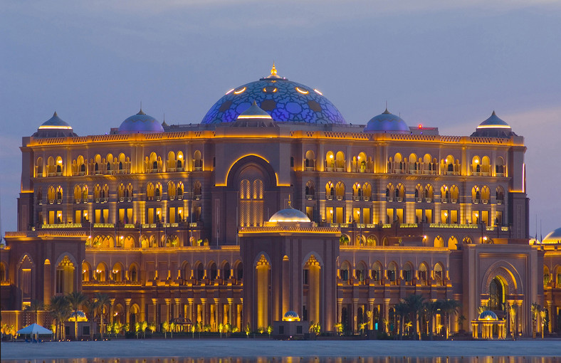 Pałac emira  w Abu Dhabi