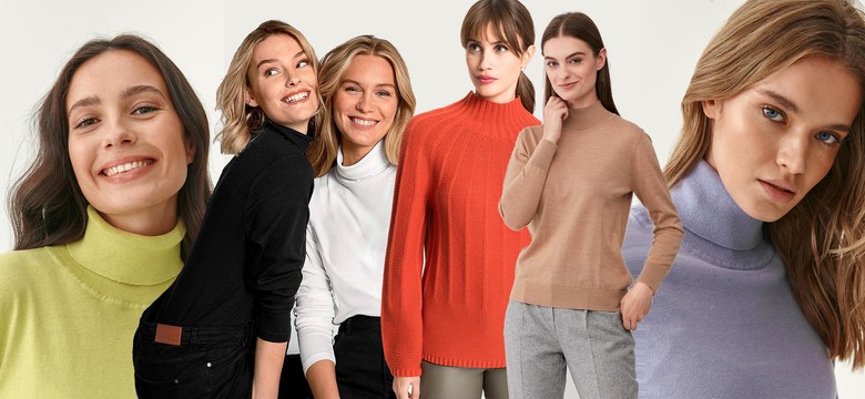 Kobiece STYLIZACJE z golfami na 7 dni tygodnia